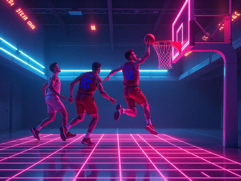 訓(xùn)練館設(shè)施還挺齊全??！楊瀚森：往里走有更衣室、力量房、食堂